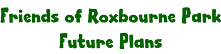Friends of Roxbourne Park Future Plans